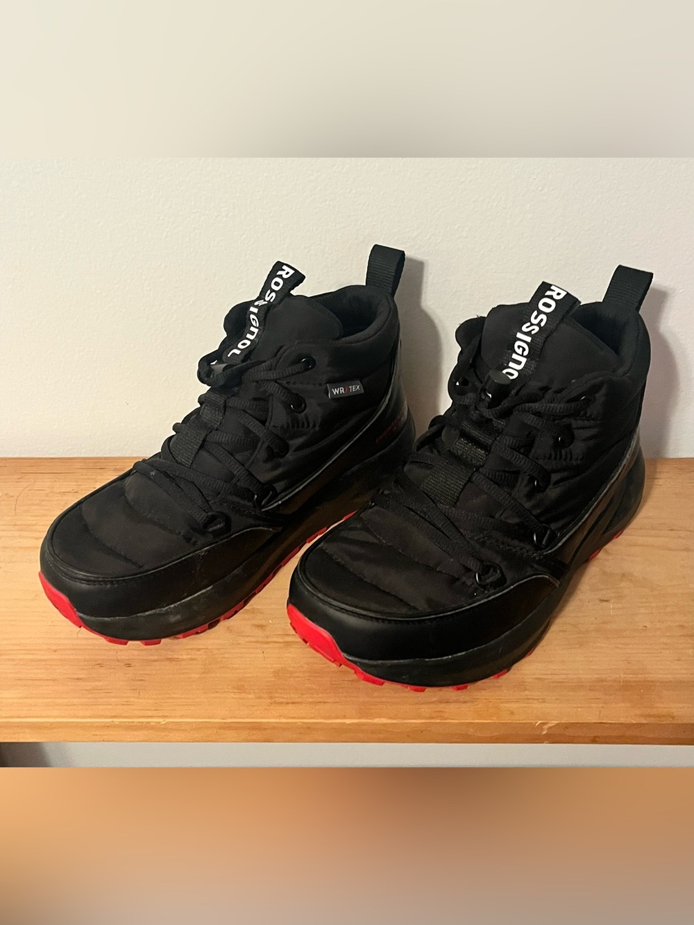 Rossignol Black with Red Accent Men's Waterproof Boots